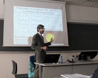 Marchetti Dedalo is presenting his Phd thesis on 2016-06-21